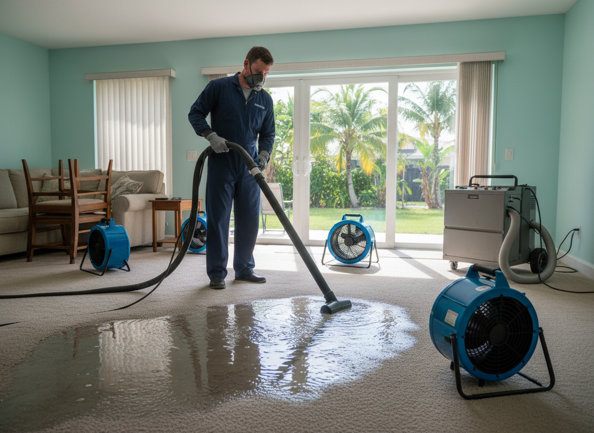 Water Damage Restoration in Plymouth